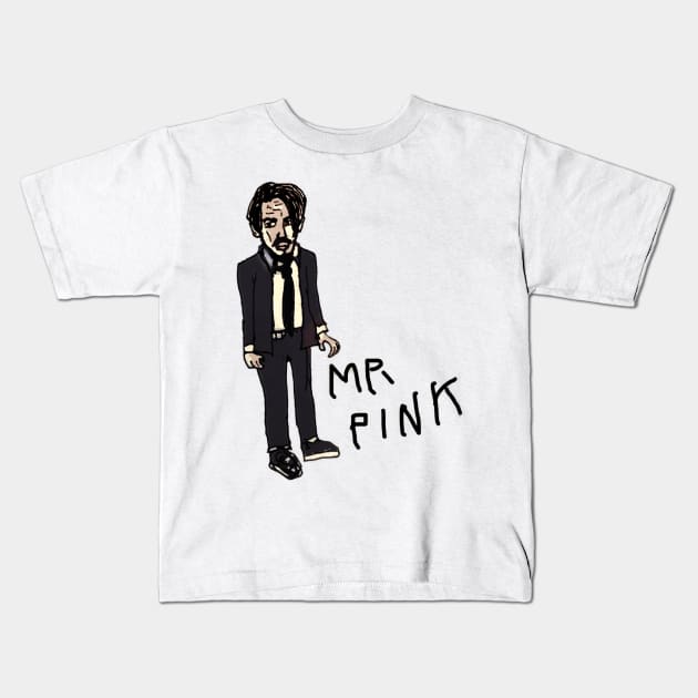 MISTER PINK Kids T-Shirt by MattisMatt83